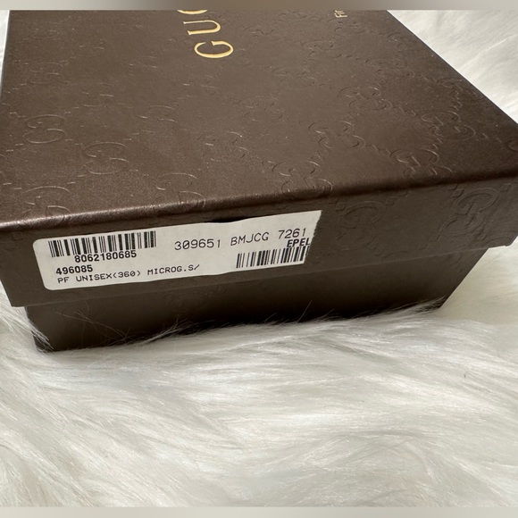 GUCCI 'GG ORIGINAL' PATTERN WALLET New In Box - Picture 11 of 11